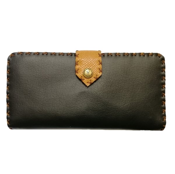 کیف پول چرم طبیعی دست دوز