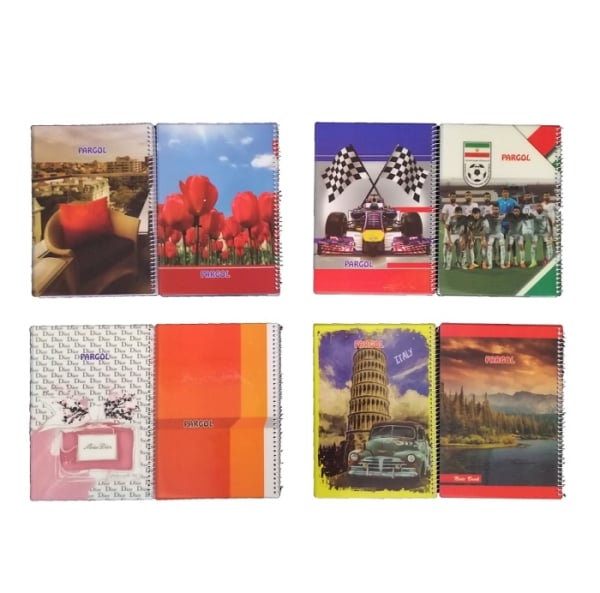 جزئیات پیوست دفتر-100-برگ-سیمی-بسته-های-2-تایی-