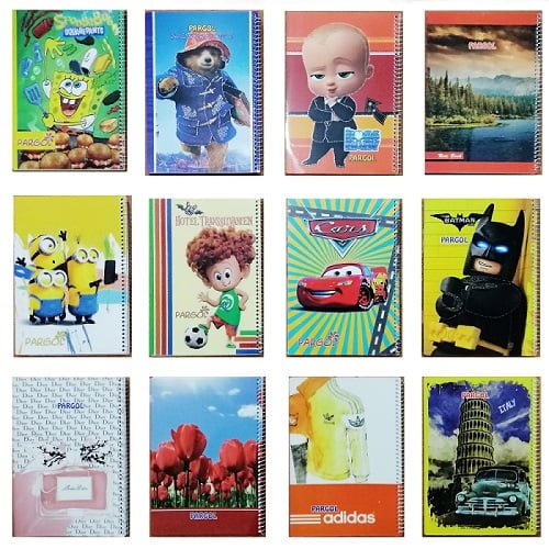 دفتر سیمی 50 برگ