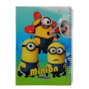 دفتر فنری فانتزی پرگل مینیون